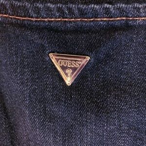 Dark wash skinny jeans low/mid waist